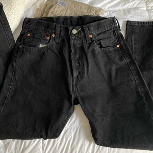 Levi 501 Black sz 30 x 30